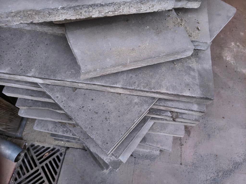 Hardsteen terrastegels - Gebruikt, Ophalen, Gebruikt, 5 tot 10 m², Natuursteen