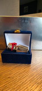 Mini flesje parfum Borsari 1870 in fluwelen doosje, Ophalen of Verzenden, Zo goed als nieuw