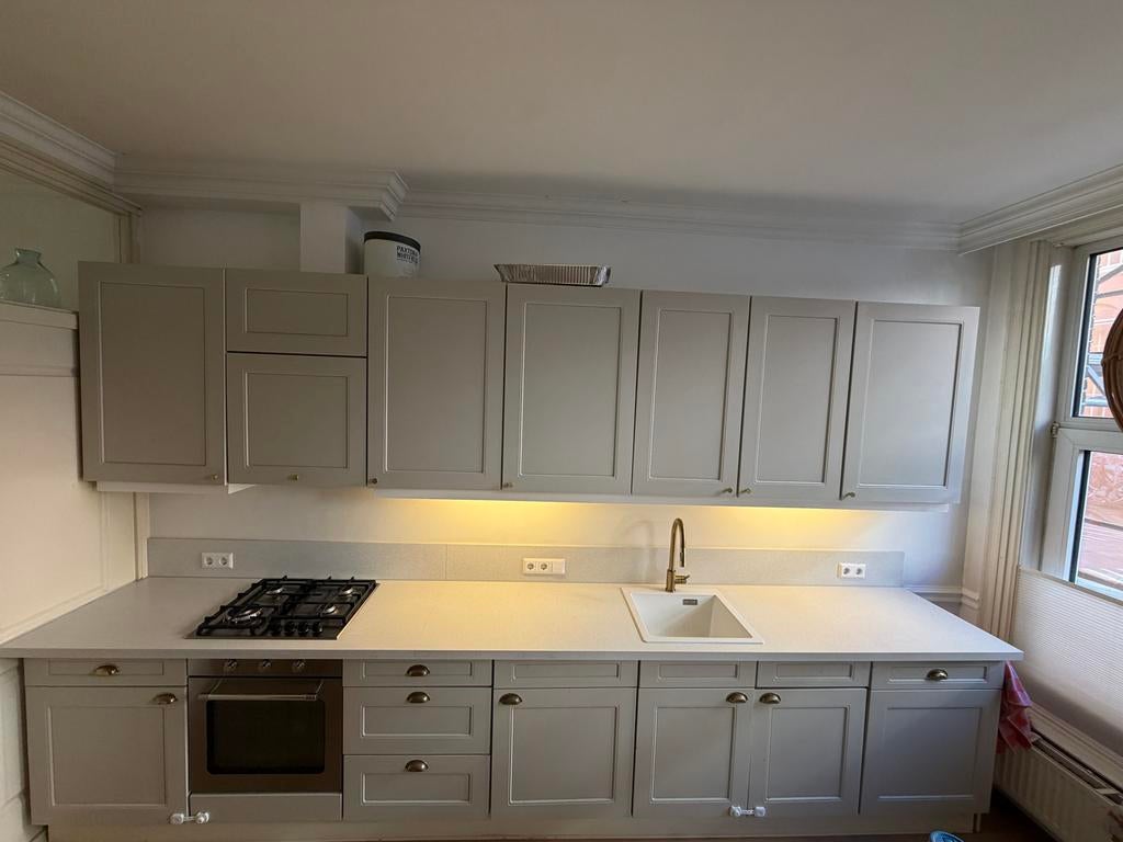 Complete keuken met apparatuur - Ideaal voor hergebruik, Ophalen, Gebruikt, Enkelwandige keuken, Kunststof