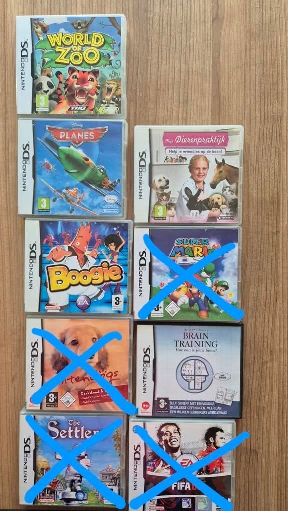 Nintendo DS Spelletjes - Per Stuk Te Koop, Spelcomputers en Games, 1 speler, Ophalen of Verzenden, Gebruikt, Vanaf 3 jaar
