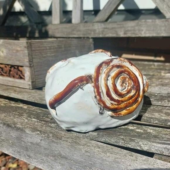 Geglazuurd keramiek (tuin) beeld, Tuin en Terras, Tuinbeelden, Ophalen of Verzenden, Overige materialen