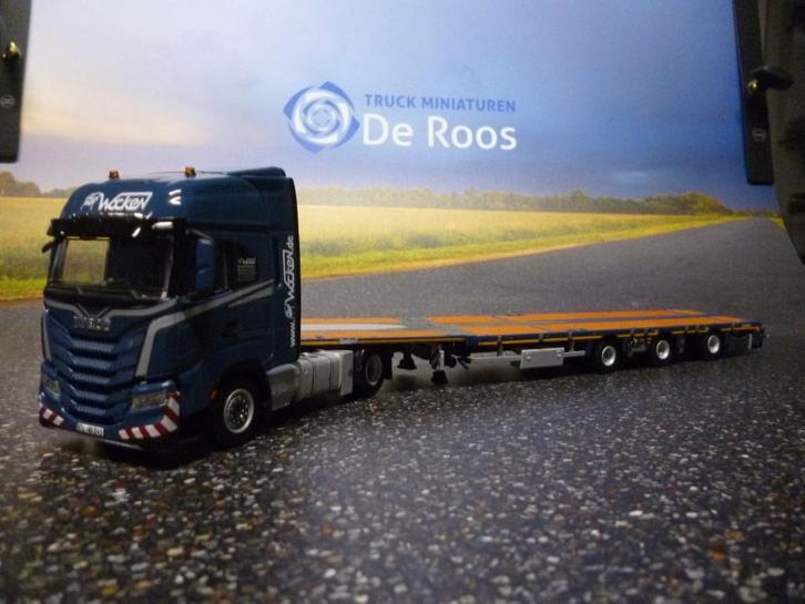 WSI Iveco S-WAY Wocken, Hobby en Vrije tijd, Modelauto's | 1:50, Nieuw, Bus of Vrachtwagen, Wsi, Ophalen of Verzenden