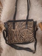 BEAR Design Crossbody Tas Leer Zebraprint Z.G.A.N., Sieraden, Tassen en Uiterlijk, Tassen | Schoudertassen, Ophalen of Verzenden