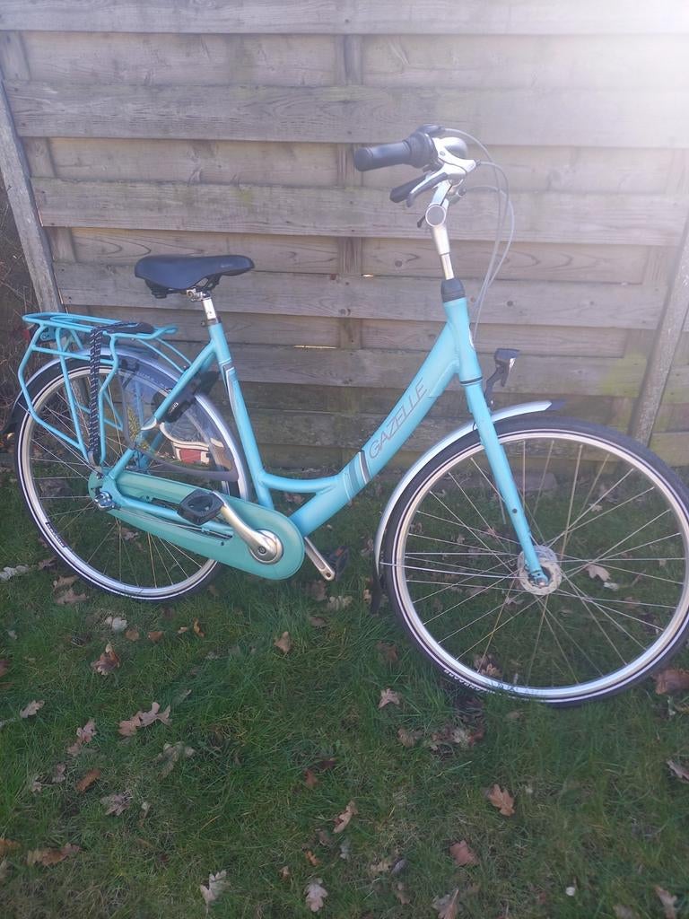 Gazelle LTD Damesfiets 55 cm - Lichtblauw, 3 versnellingen, Fietsen en Brommers, Fietsen | Dames | Damesfietsen, Ophalen