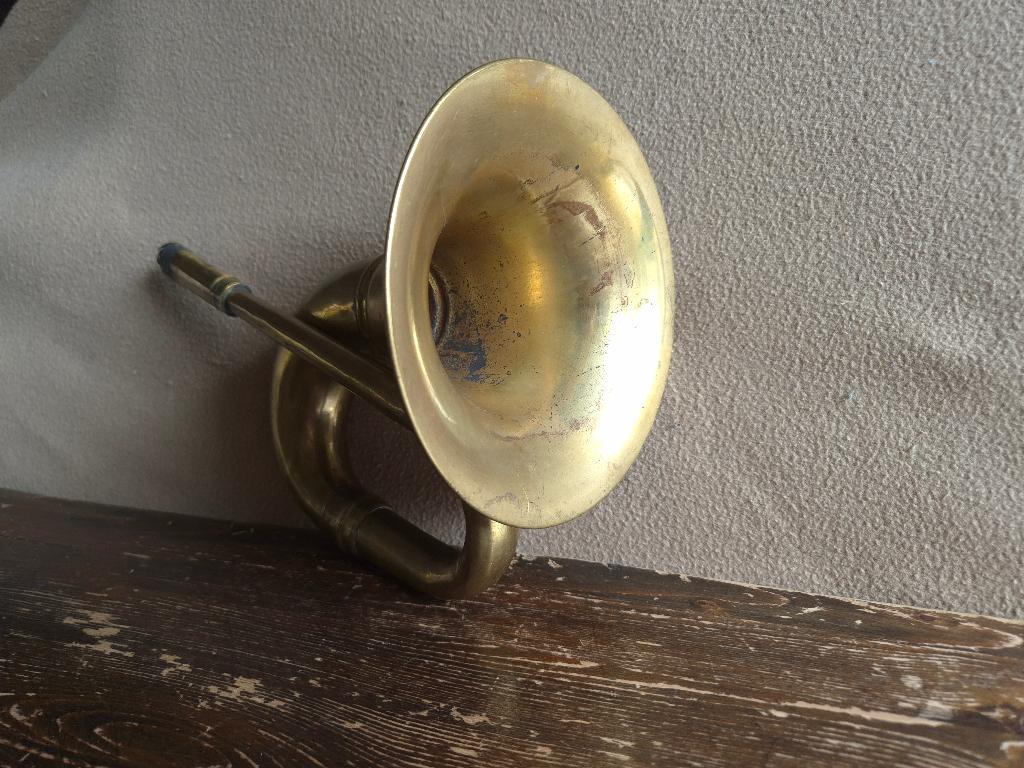 messing hoorn/bugel, Ophalen