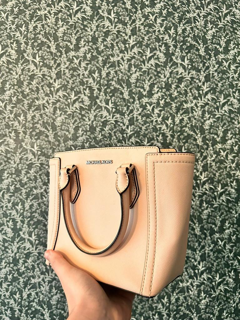 Michael kors tas, Sieraden, Tassen en Uiterlijk, Tassen | Damestassen, Ophalen, Zo goed als nieuw, Roze, Handtas