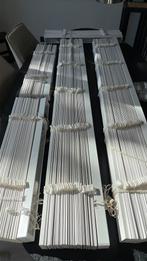 Witte houten jaloezieën 50mm - zo goed als nieuw, Zo goed als nieuw, Wit, 100 tot 150 cm, 50 tot 100 cm