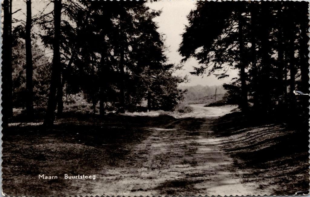 Maarn - Buurtsteeg, Verzenden, 1940 tot 1960, Gelopen, Utrecht