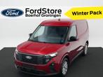 Ford Transit Courier 1.5 EcoBlue Limited Stoel- en stuurverw, Auto's, Voorwielaandrijving, Gebruikt, Zwart, 4 cilinders