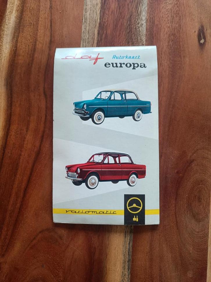 DAF Autokaart Europa, Boeken, Atlassen en Landkaarten, Ophalen of Verzenden