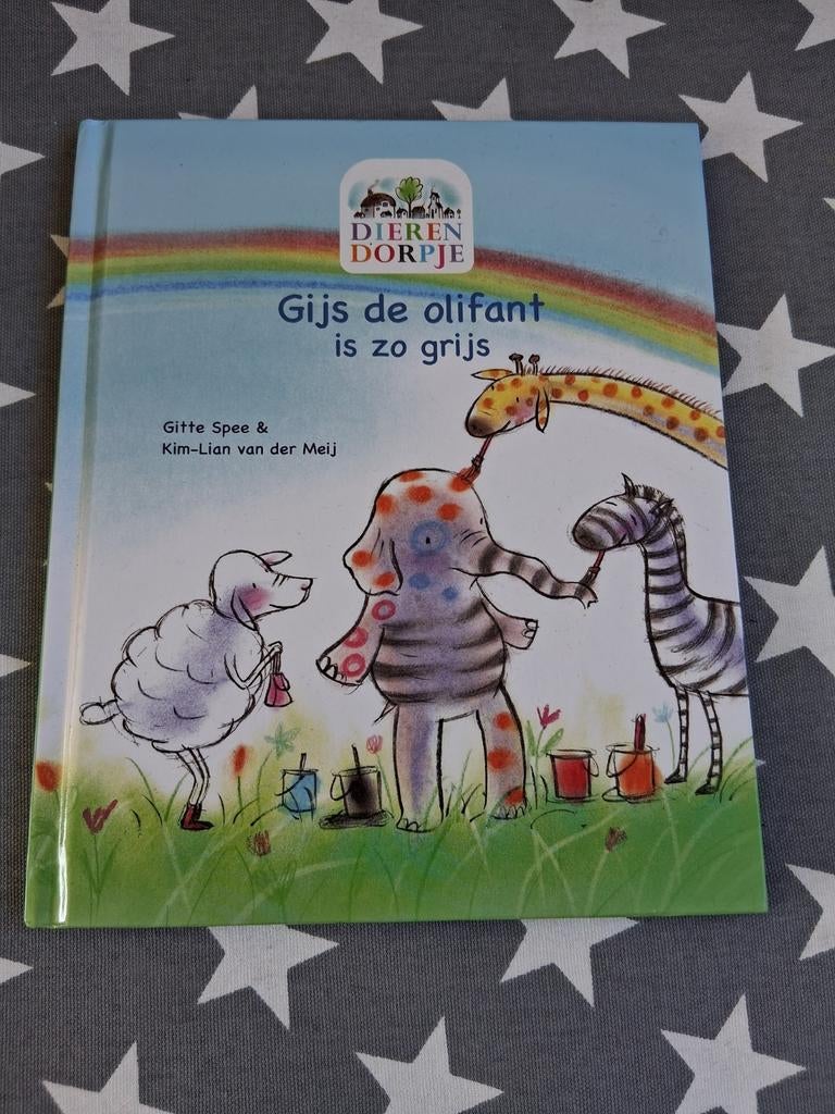 nieuw dierendorpje -gitte spee - gijs de olifant is zo grijs, Ophalen of Verzenden, Nieuw