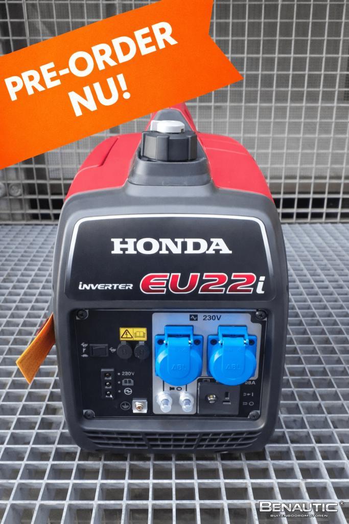 Nieuwe Honda EU22i benzine generator aggregaat inverter, Doe-het-zelf en Verbouw, Aggregaten, Nieuw, Benzine, Ophalen of Verzenden