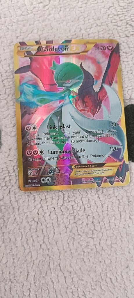 Gardevoir EX 116/114 Full Art Pokémon Kaart, Ophalen of Verzenden, Nieuw, Losse kaart, Foil