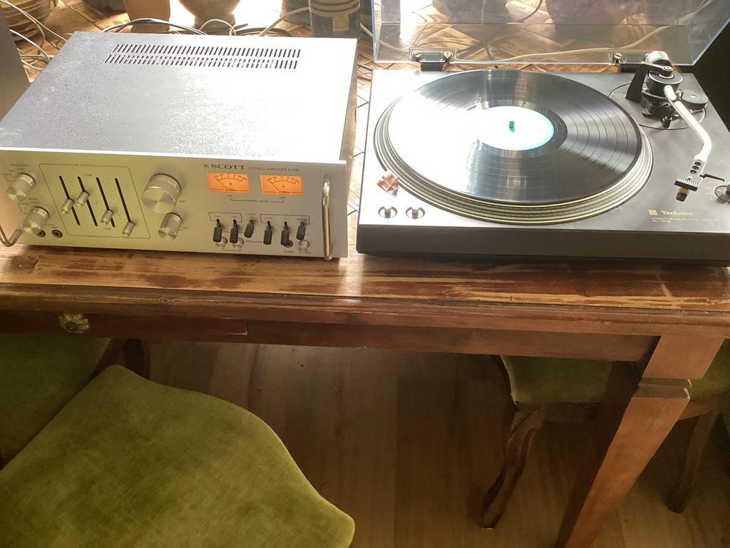 Technics SL-1510 Direct Drive Platenspeler met versterker, Audio, Tv en Foto, Ophalen, Gebruikt, Pitch-regelaar, Platenspeler