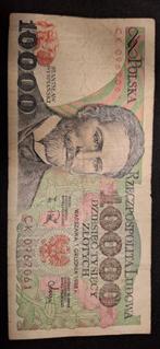 10000 Zlotych biljet uit Polen, Postzegels en Munten, Ophalen