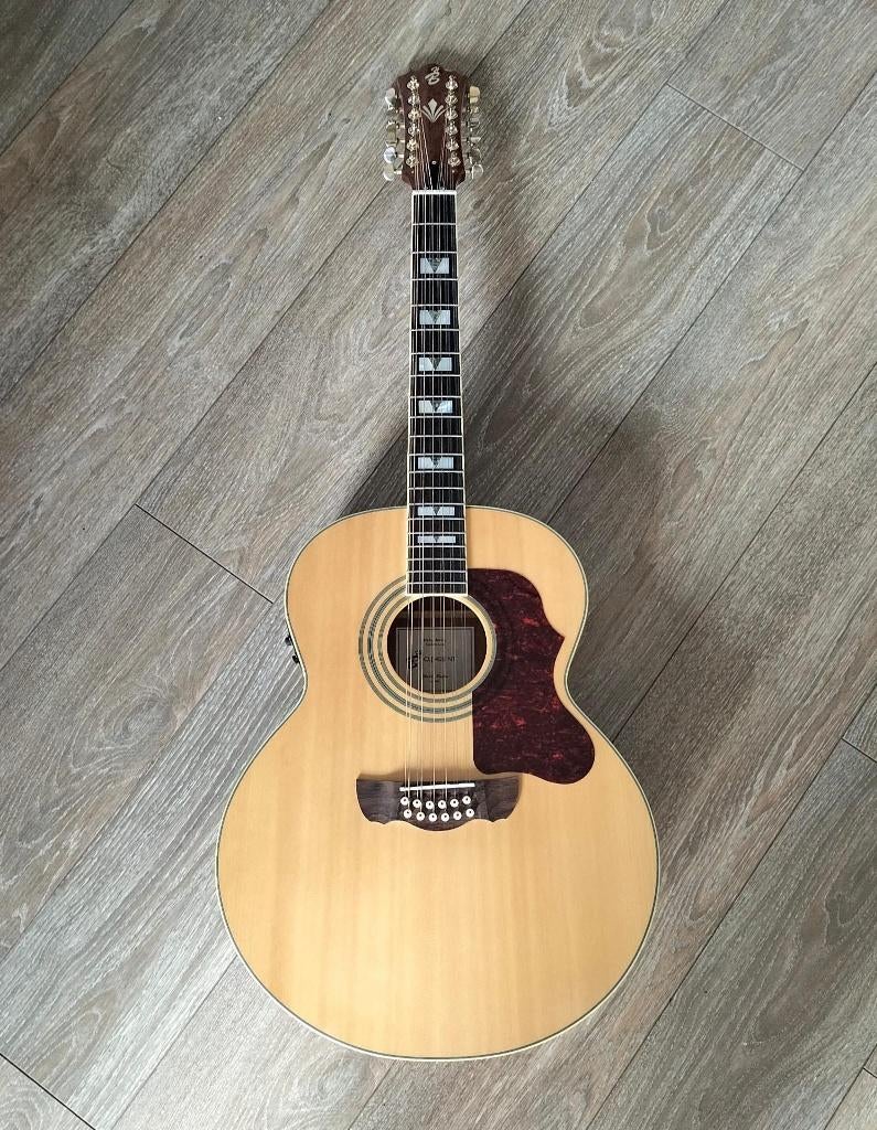 Harley Benton Custom Line CLJ-412E NT, Ophalen, Gebruikt, Western- of Steelstringgitaar, 12-snarig