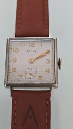 Vintage antiek polshorloge van het merk "BIPLA". Dit horloge, Ophalen of Verzenden, Gebruikt, Leer, Overige merken
