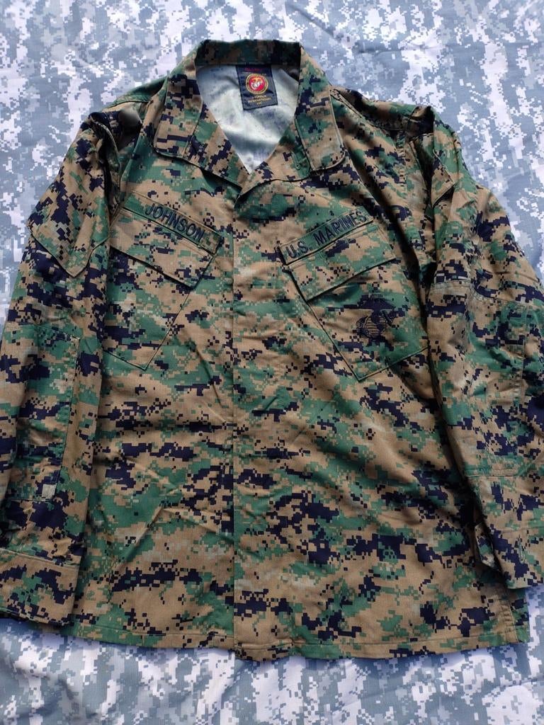 USMC Marpat MCCUU Uniform Woodland, Ophalen of Verzenden, Landmacht, Amerika, Kleding of Schoenen