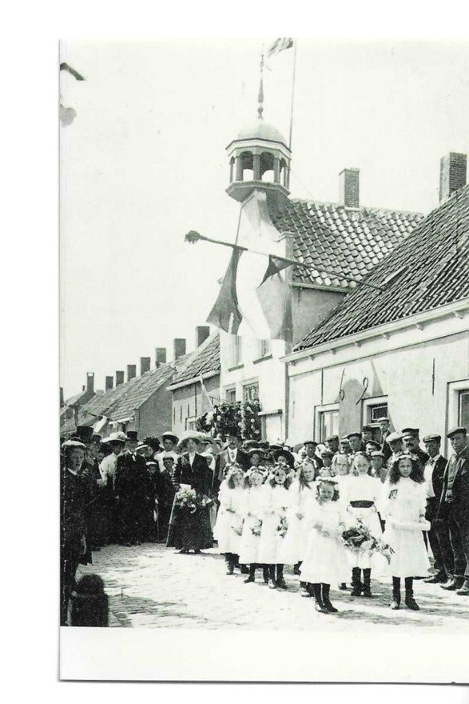 den bommel  molendijk gem.huis tot 1945  d.o.v  goeree, Verzenden, Foto, Zo goed als nieuw, Voor 1940