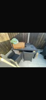 Gratis tuintafel en stoelen, Ophalen of Verzenden, Zo goed als nieuw