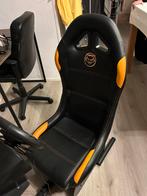 Qware racestoel inclusief stuur en pedalen, Ophalen, Gebruikt, 1 speler, Racen en Vliegen