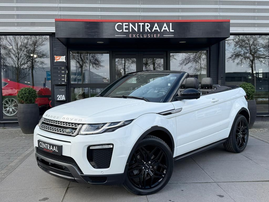 Land Rover Range Rover Evoque Convertible 2.0 Si4 SE Dynamic, Automaat, Gebruikt, Zwart, 4 cilinders