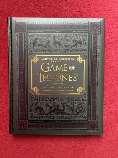 GEORGE MARTIN ACHTER DE SCHERMEN VAN HBO'S GAME OF THRONES S, Boeken, Ophalen of Verzenden, Zo goed als nieuw