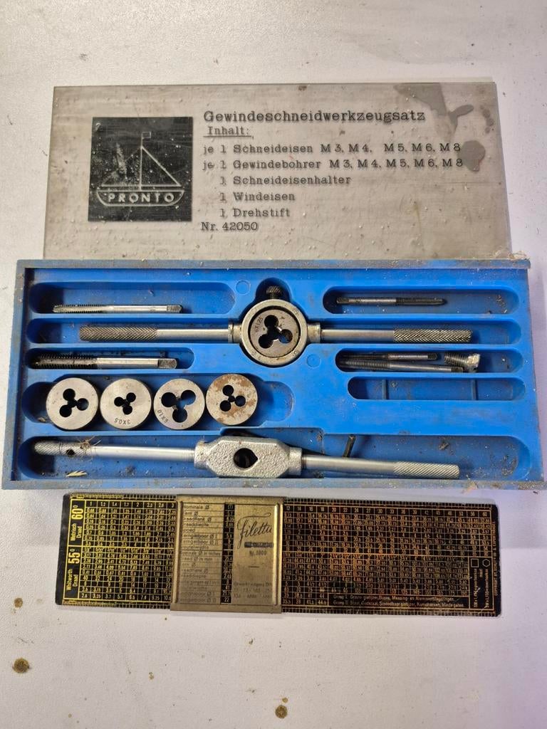 Schroefdraad tappen set, Doe-het-zelf en Verbouw, Gereedschap | Handgereedschap, Ophalen of Verzenden