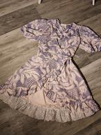 Fabienne Chapot overslagjurk lila/beige maat 42, Paars, Maat 46/48 (XL) of groter, Ophalen of Verzenden, Zo goed als nieuw