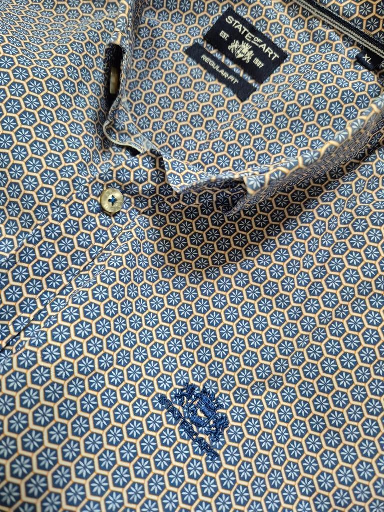 State of Art blouse overhemd prints Maat XL, State of Art, Blauw, ., Ophalen of Verzenden