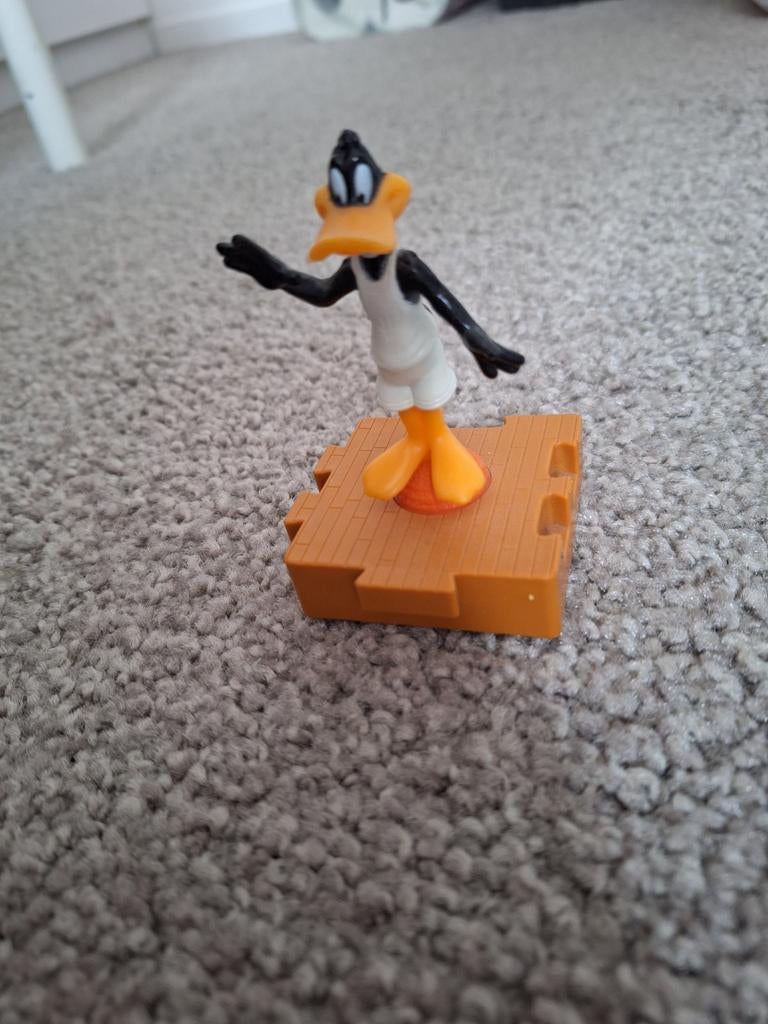 Daffy Duck Space Jam Figuur - McDonald's Happy Meal, Ophalen of Verzenden, Overige figuren, Gebruikt, Beeldje of Figuurtje