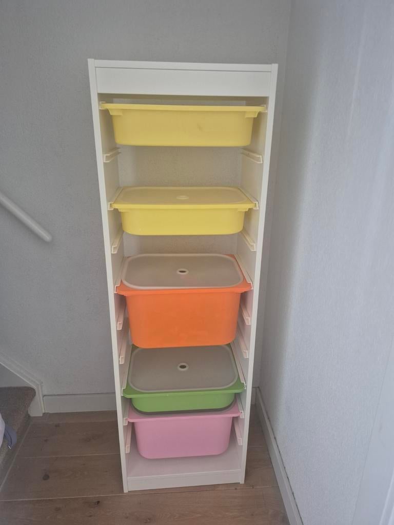 Kast met bakken Trofast, Gebruikt, Ophalen of Verzenden, 75 tot 100 cm, Minder dan 50 cm