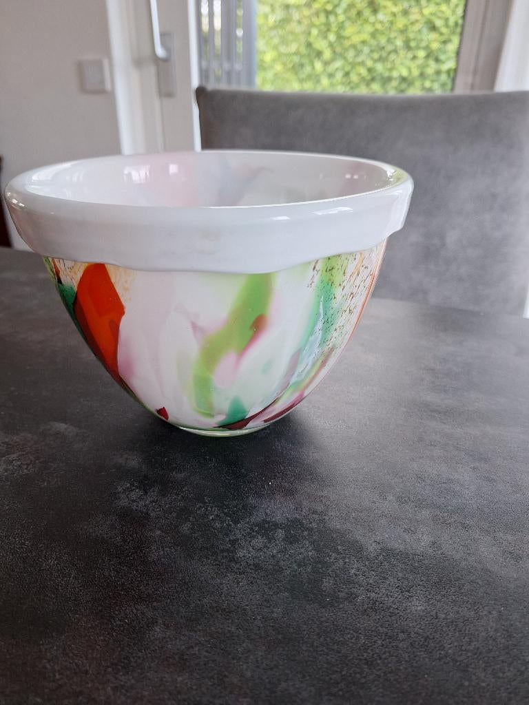 Fidrio schaal/vaas, Ophalen, Nieuw, Rond, Glas