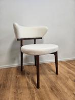 Japandi nieuwe eetkamerstoelen met witte vacht, Ophalen of Verzenden, Nieuw, Wit, Vijf, Zes of meer stoelen