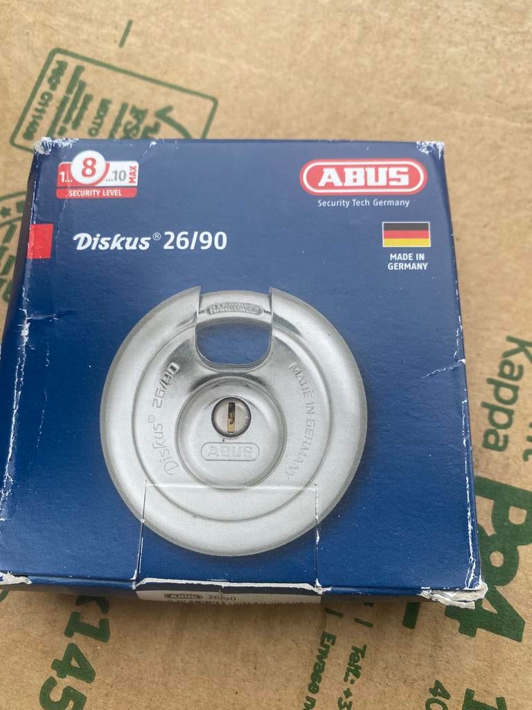 Abus hangslot, Ophalen of Verzenden, Nieuw