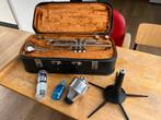 Amati Kraslice zilveren trompet complete set, Ophalen of Verzenden, Gebruikt, Bes-trompet, Met koffer