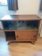 Vintage kastje met schuifdeurtjes, Ophalen, Gebruikt, 50 tot 100 cm, 25 tot 50 cm