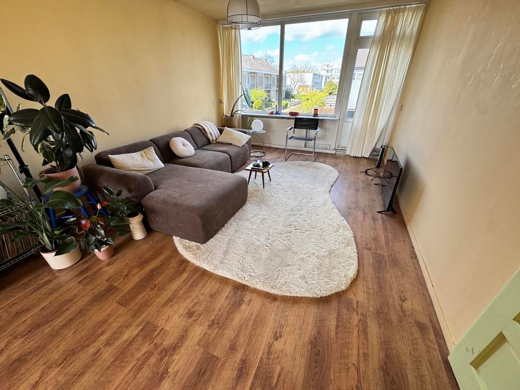 Gratis laminaatvloer +- 41m2, Huis en Inrichting, Stoffering | Vloerbedekking, Ophalen, Gebruikt, Bruin, 25 tot 50 m²