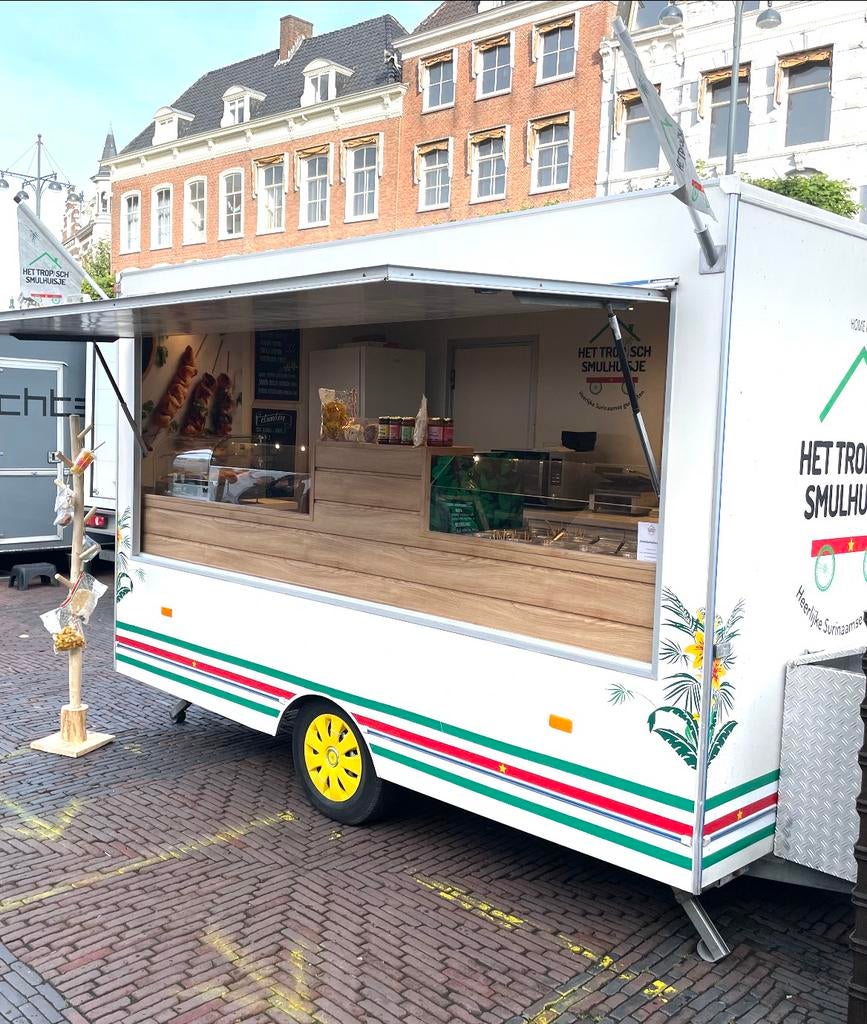 COMPLETE VERKOOPWAGEN/FOODTRUCK–DIRECT KLAAR VOOR GEBRUIK, Zakelijke goederen, Partijgoederen en Retail | Verkoopwagens, Ophalen of Verzenden