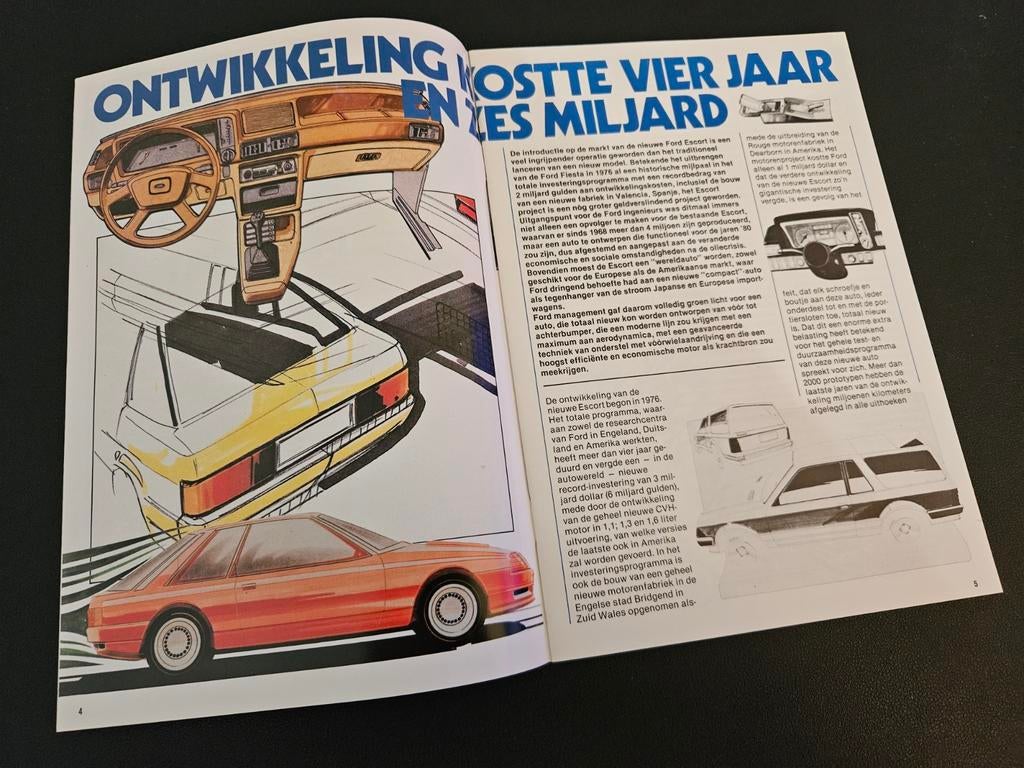 Autotheek Nr 2 Ford Escort 1980, Ophalen of Verzenden, Zo goed als nieuw, Ford