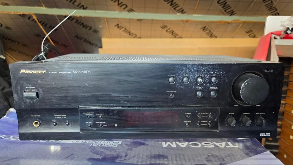 Pioneer SX-209RDS Stereo Receiver Versterker, Audio, Tv en Foto, Versterkers en Receivers, Gebruikt, Ophalen of Verzenden, Pioneer