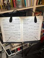 muziekstandaard/lessenaar licht met 2x2 LED lampen met klem, Muziek en Instrumenten, Ophalen of Verzenden, Zo goed als nieuw, Muziekstandaard