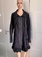 H955 Lauren Vidal: maat L/XL=42 jas tussenjas parka zwart, Zwart, Maat 42/44 (L), Lauren Vidal, Ophalen of Verzenden