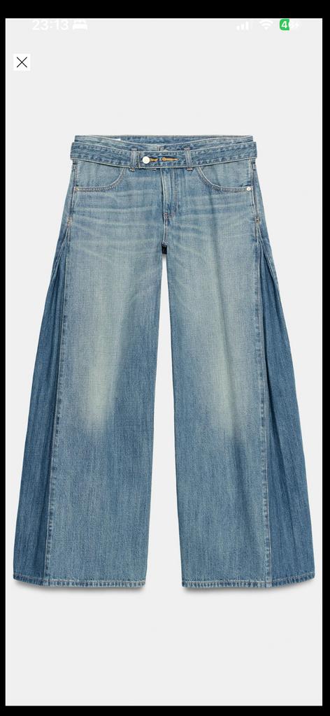Zara viral jeans maat 38, Kleding | Dames, Spijkerbroeken en Jeans, Ophalen of Verzenden, Zo goed als nieuw, Blauw, W30 - W32 (confectie 38/40)