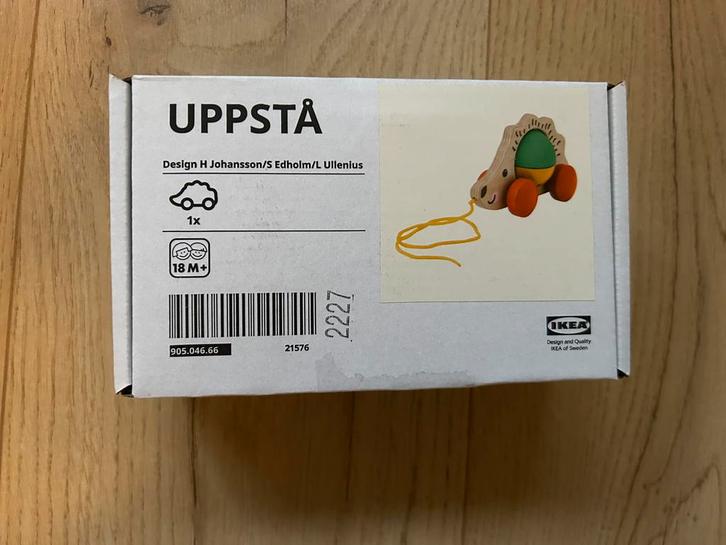 Uppsta Egel Trekspeelgoed NIEUW, Kinderen en Baby's, Speelgoed | Houten speelgoed, Nieuw, Duw- of Trekspeelgoed, Ophalen of Verzenden
