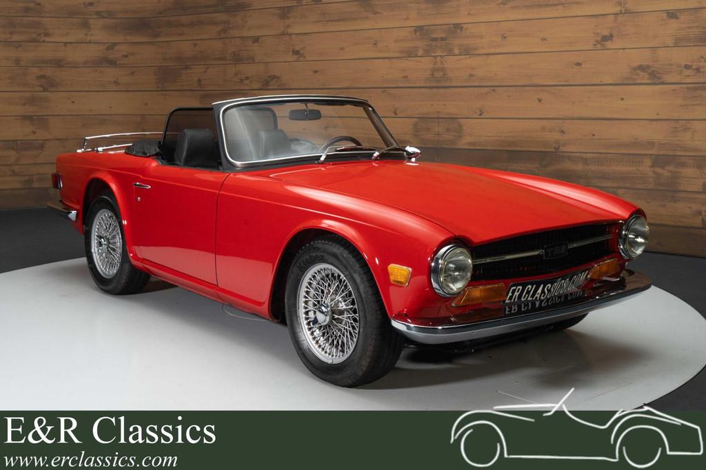 Triumph TR6 | Gerestaureerd | Hard top | Goede staat | 1971, 2500 cc, Zwart, Cabriolet, Triumph