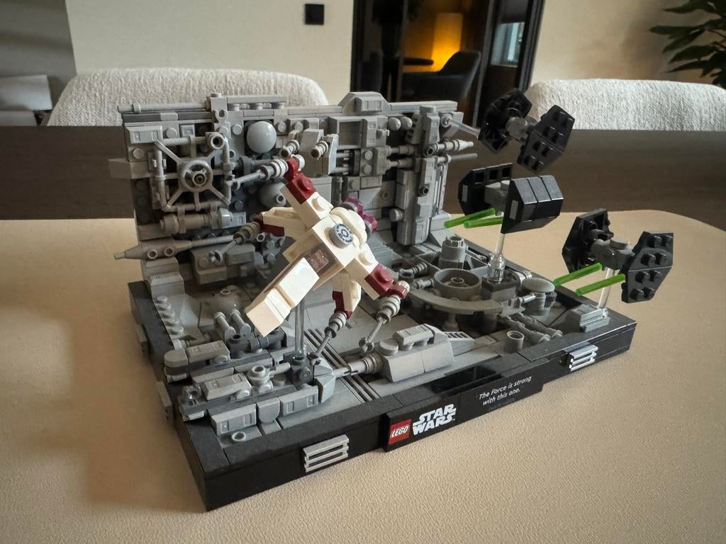 Lego Star Wars 75329 Death Star Trench Run Diorama, Star Wars, Lego, Ophalen of Verzenden, Zo goed als nieuw