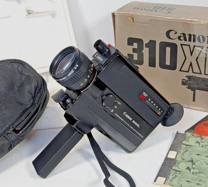 Canon 310XL Super 8 8 mm filmcamera, Audio, Tv en Foto, Videocamera's Analoog, 8mm, Ophalen of Verzenden