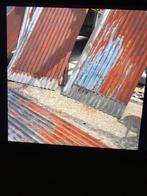 Golfplaten, Doe-het-zelf en Verbouw, Dakpannen en Dakbedekking, Overige materialen, Zwart, Ophalen of Verzenden, 15 m² of meer