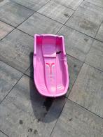 Roze Slee - Plezier in de sneeuw!, Ophalen, Rem, Gebruikt, Kunststof
